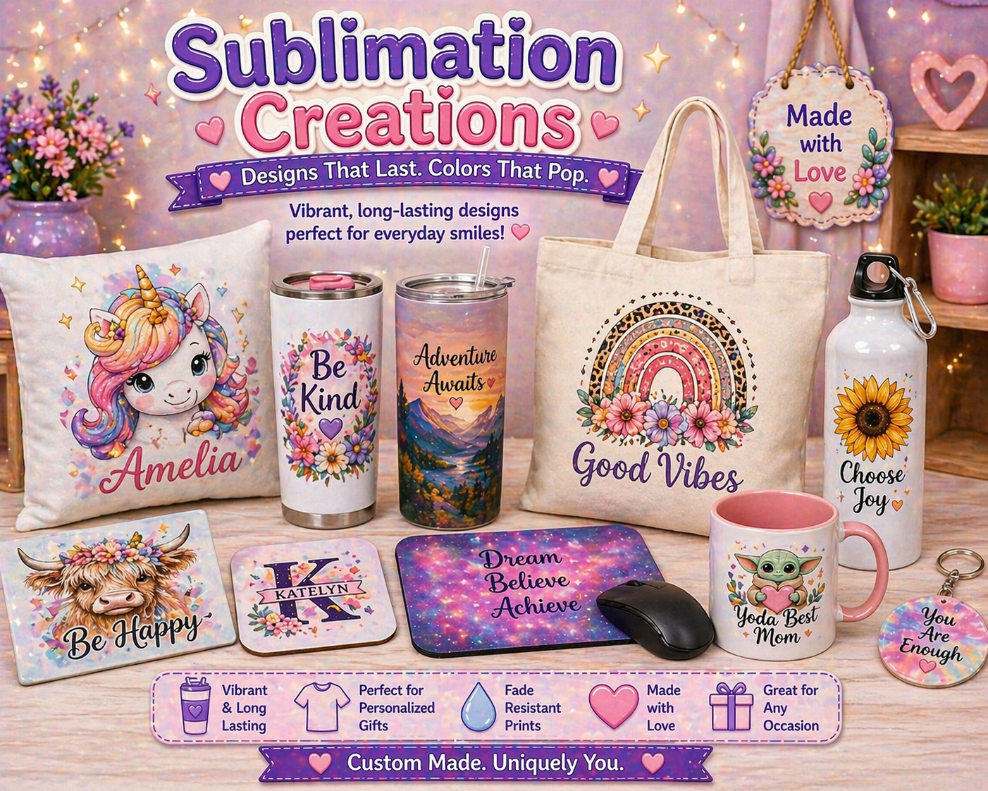 🌈 Sublimation Creations