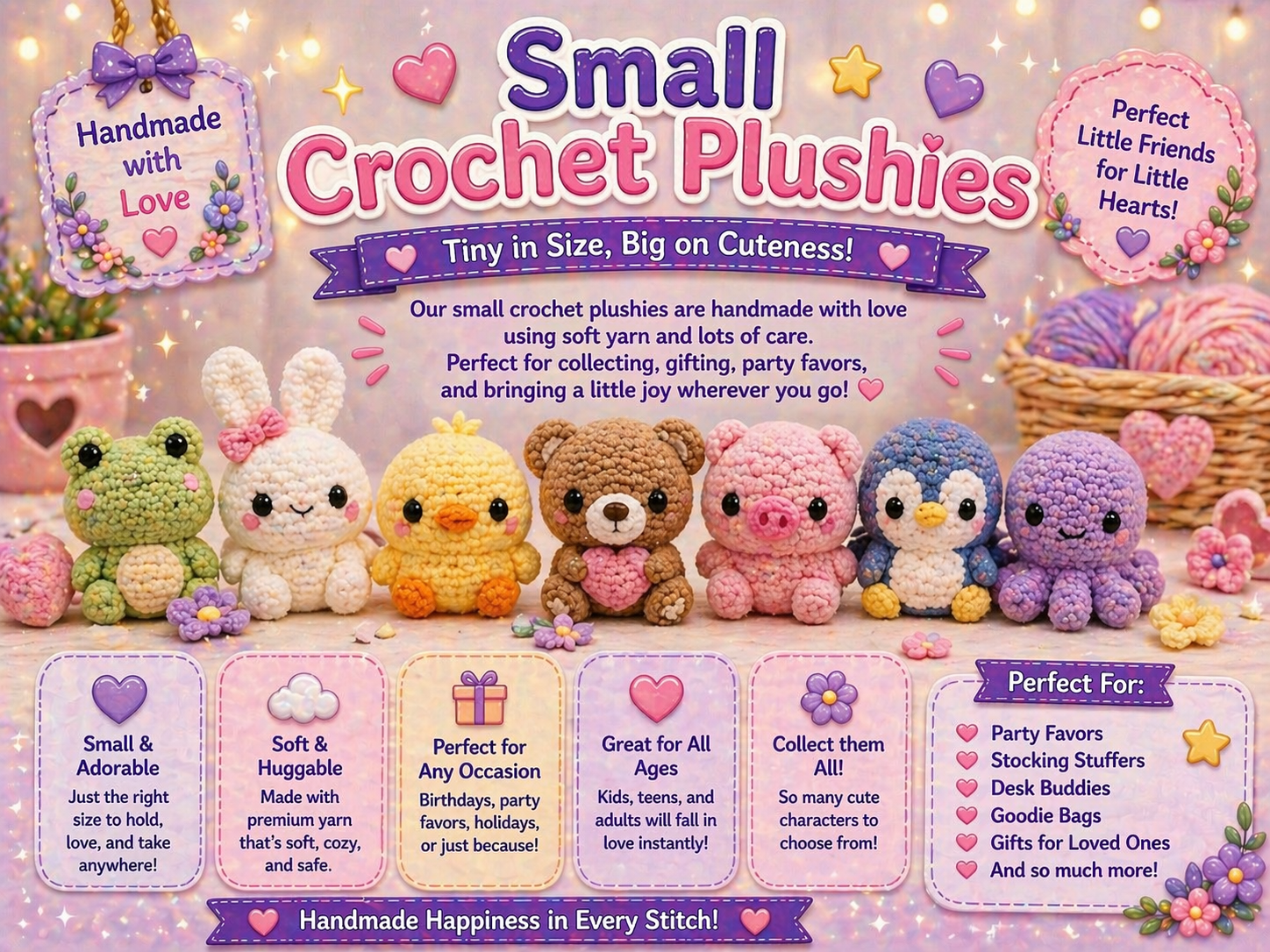 Small Crochet Plushie